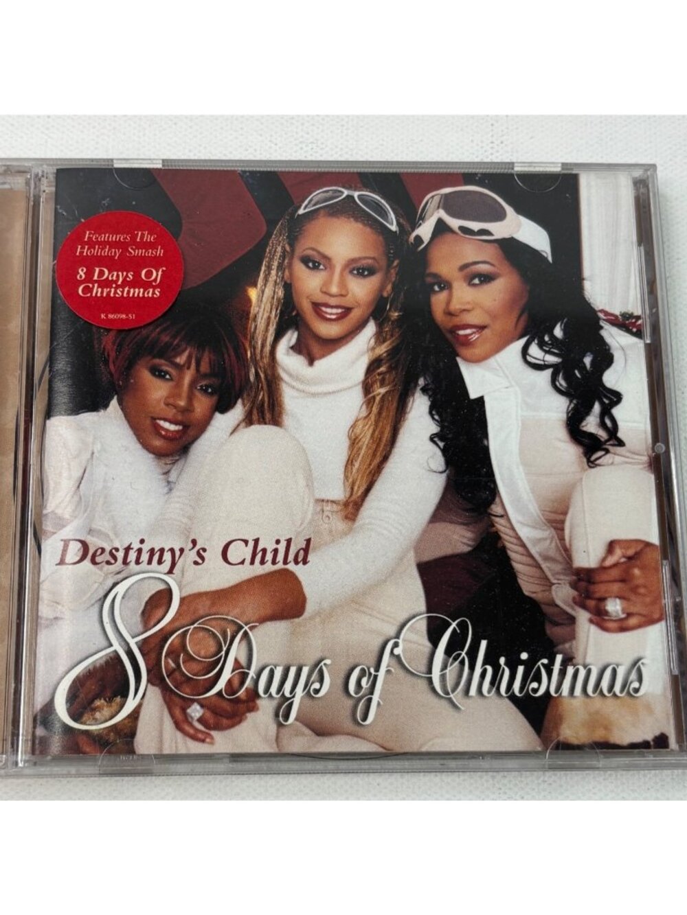 Destinys Child 8 Days Of Christmas 2001 CD Album Holiday Pop R&B Columbia Record